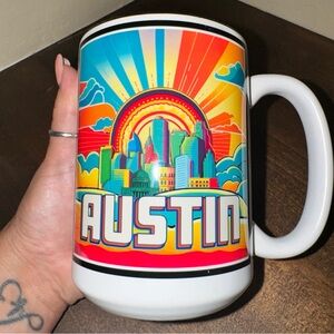 Austin Texas Skyline Vivid Mug